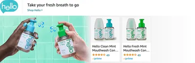 Sponsored Brands Ads for Amazon.com   travel size toiletries