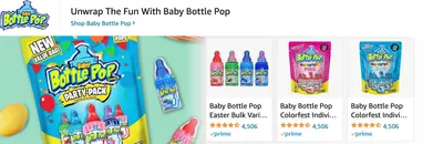 Sponsored Brands Ads for Amazon.com   valentines candy