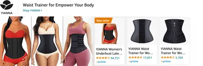 Sponsored Brands Ads for Amazon.com   waist trainer for women