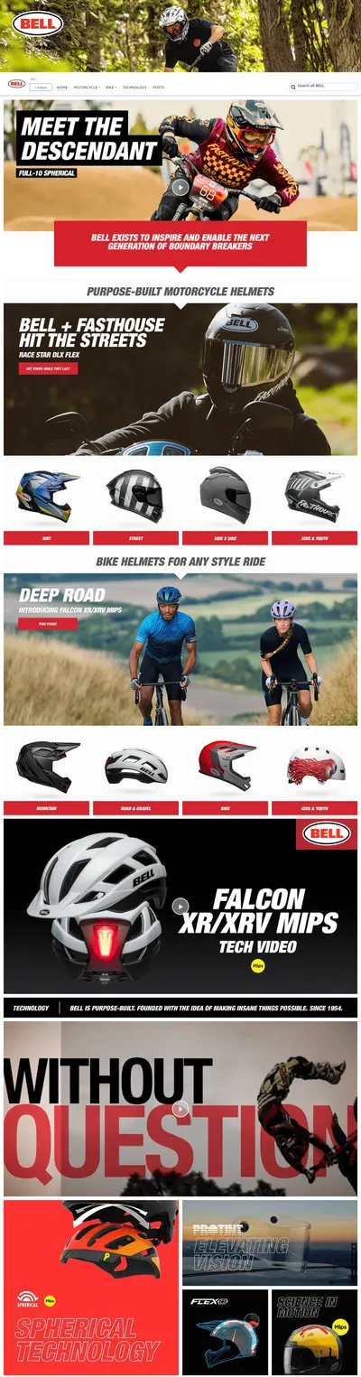 Brand Store for BELL