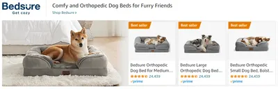 Sponsored Brands Ads for BedSure