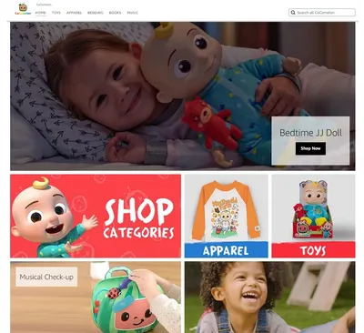 Brand Store for COCOMELON STORE TG 1