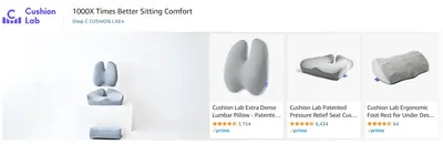 Sponsored Brands Ads for CushionLab