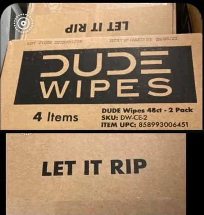 Secondary Images for Dude Wipes