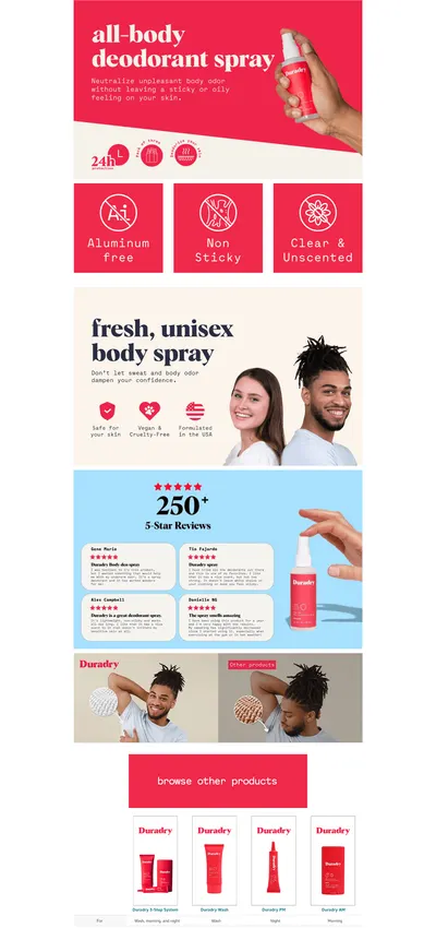 Basic A+ Content for Dura Dry