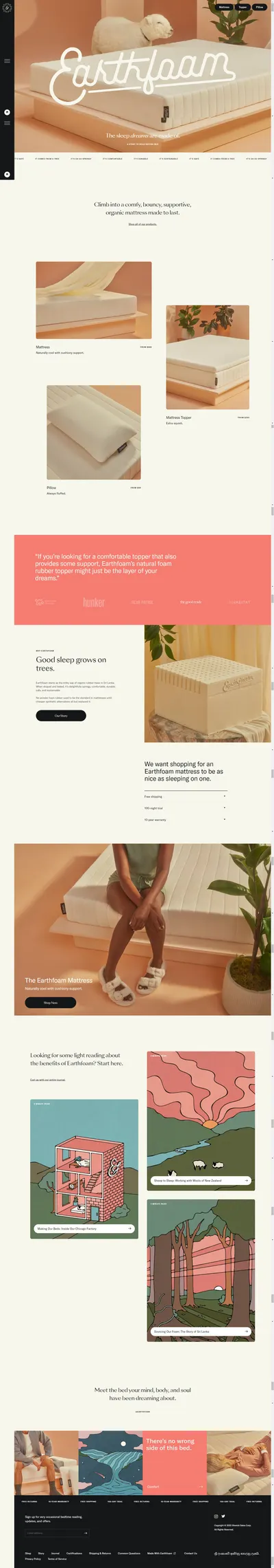 Amazon listing image for Earth Foam