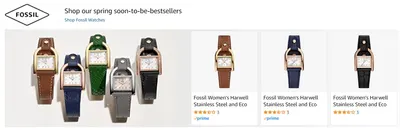 Sponsored Brands Ads for Fossil