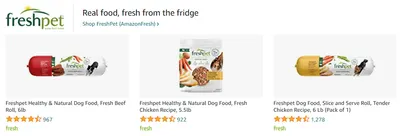 Sponsored Brands Ads for FreshPet