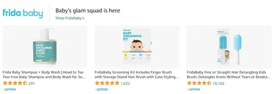 Sponsored Brands Ads for FridaBaby