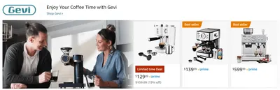 Sponsored Brands Ads for Gevi