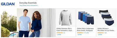 Sponsored Brands Ads for Gildan