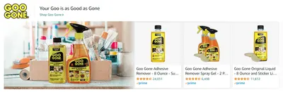 Sponsored Brands Ads for GooGone