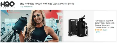Sponsored Brands Ads for H2O