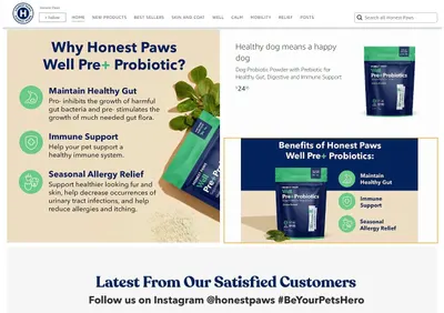 Brand Store for HONEST PAWS STORE PET 1