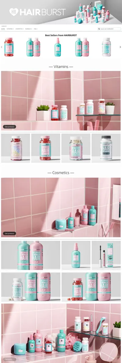 Brand Store for Hairburst 2