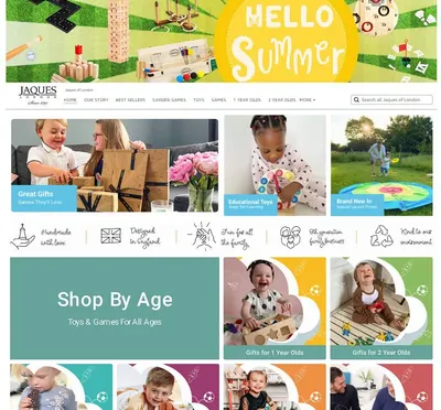 Brand Store for JAQUES OF LONDON STORE TG 1