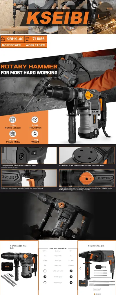 Premium A+ Content for KSEIBI ToolsAndHomeImprovement AA 1