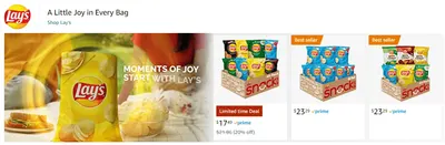 Sponsored Brands Ads for Lays