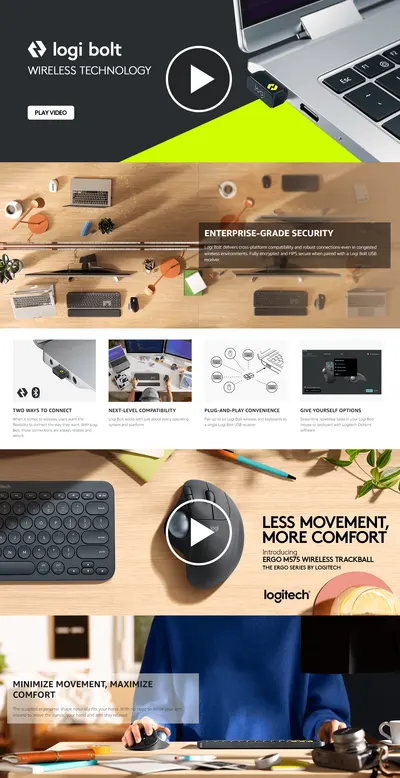 Premium A+ Content for Logitech ConsumerElectronics AA 10