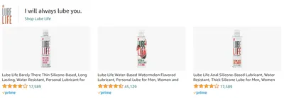 Sponsored Brands Ads for LubeLife