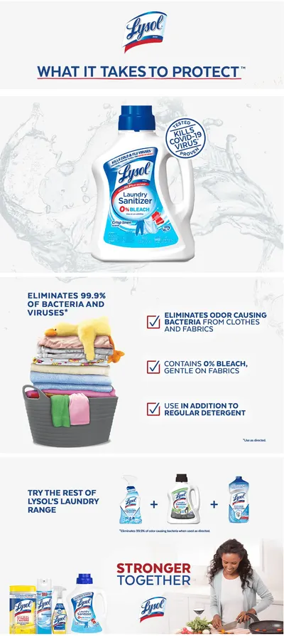 Basic A+ Content for Lysol HealthAndPersonalCare AA 4