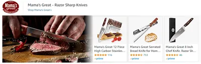 Sponsored Brands Ads for Mama sGreat