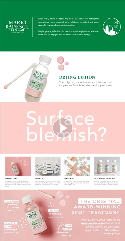 Basic A+ Content for Mario Badescu 53