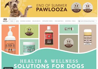 Brand Store for NATURAL DOG COMPANY STORE PET 1