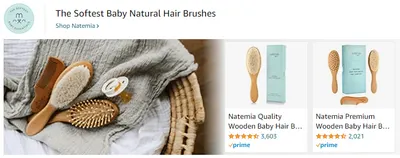 Sponsored Brands Ads for Natemia
