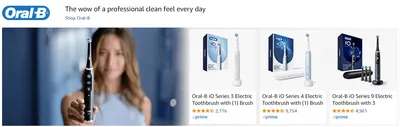 Sponsored Brands Ads for OralB