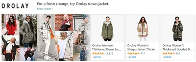 Sponsored Brands Ads for Orolay