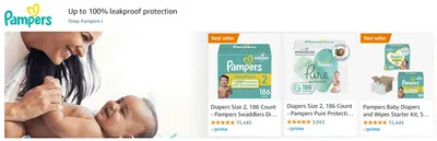 Sponsored Brands Ads for Pampers4