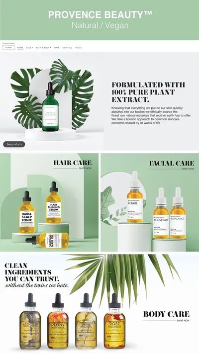 Brand Store for Provence Beauty 1
