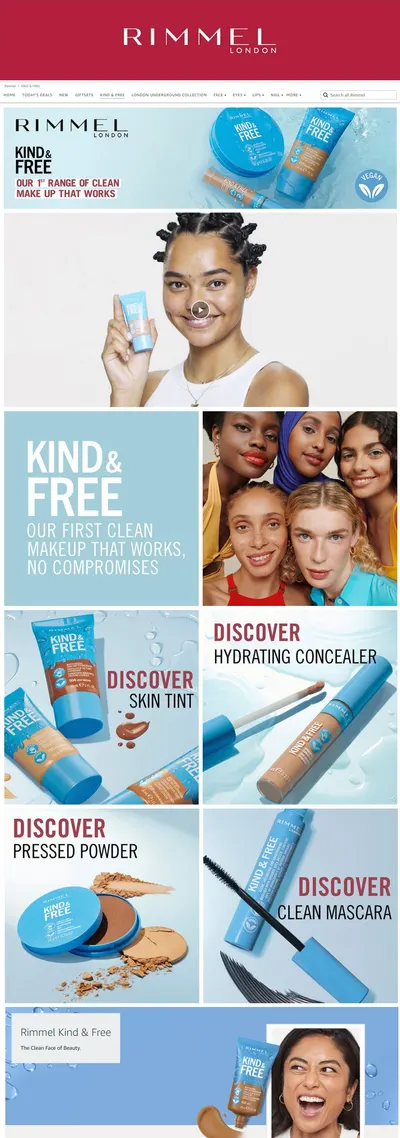 Brand Store for Rimmel 1