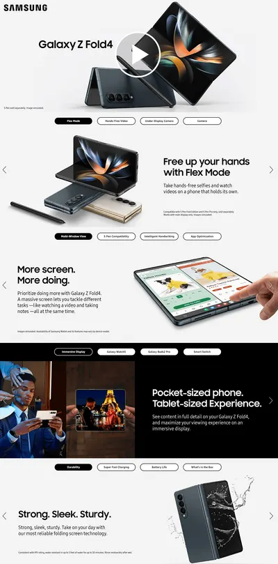Premium A+ Content for Samsung ConsumerElectronics AA 23
