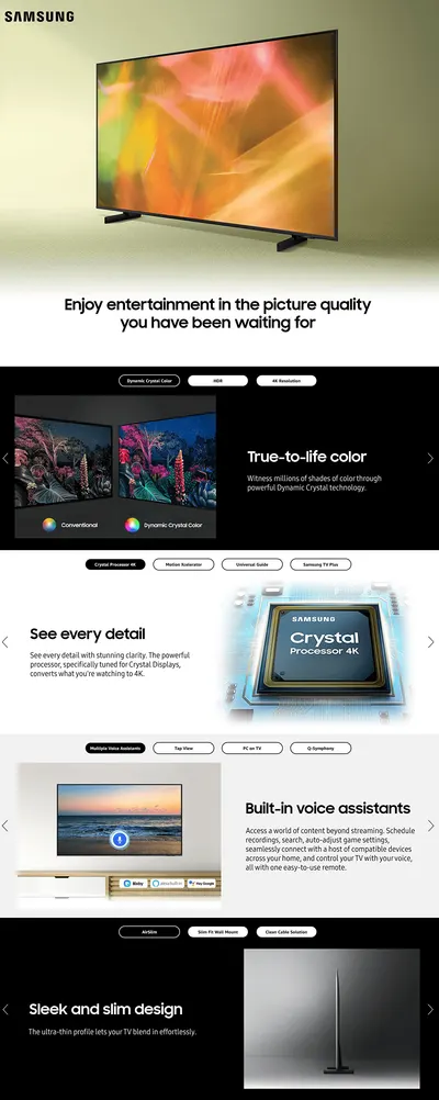 Premium A+ Content for Samsung ConsumerElectronics AA 3