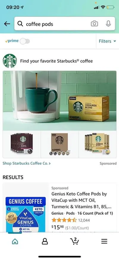 Basic A+ Content for Starbucks a+