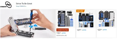 Sponsored Brands Ads for Strebito