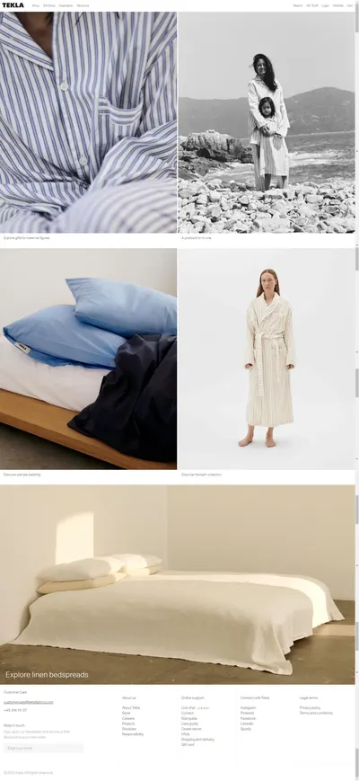 Amazon listing image for Tekla Fabrics