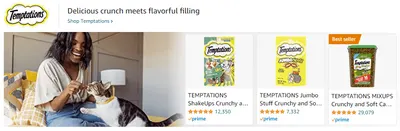 Sponsored Brands Ads for Temptations