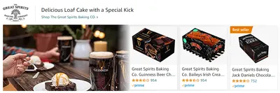 Sponsored Brands Ads for TheGreatSpiritsBakingCo