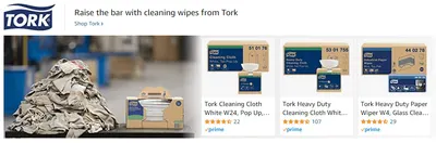 Sponsored Brands Ads for Tork