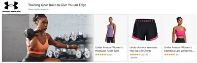 Sponsored Brands Ads for UnderArmour