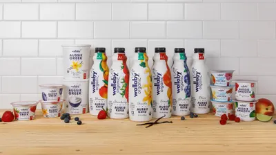Amazon listing image for Wallaby Yogurt 34