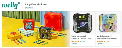 Sponsored Brands Ads for Welly