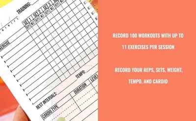 Secondary Images for Workout Log Gym A+ 4