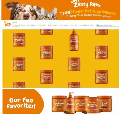 Brand Store for Zesty Paws STORE PET 2