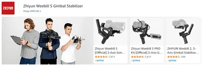 Sponsored Brands Ads for Zhiyun