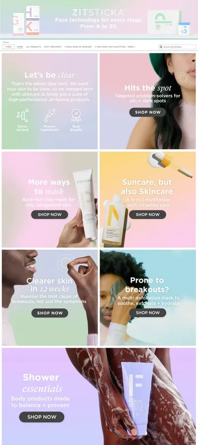 Brand Store for ZitSticka 1