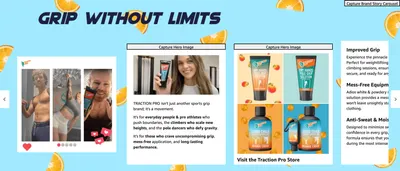 Brand Story for Amazon.com : TRACTION PRO Liquid Chalk Combo 50+250ml